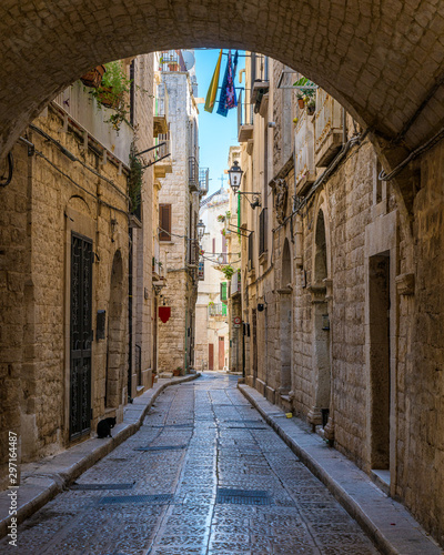 Fototapeta Naklejka Na Ścianę i Meble -  Scenic sight in Giovinazzo, town in the province of Bari, Puglia (Apulia), southern Italy.