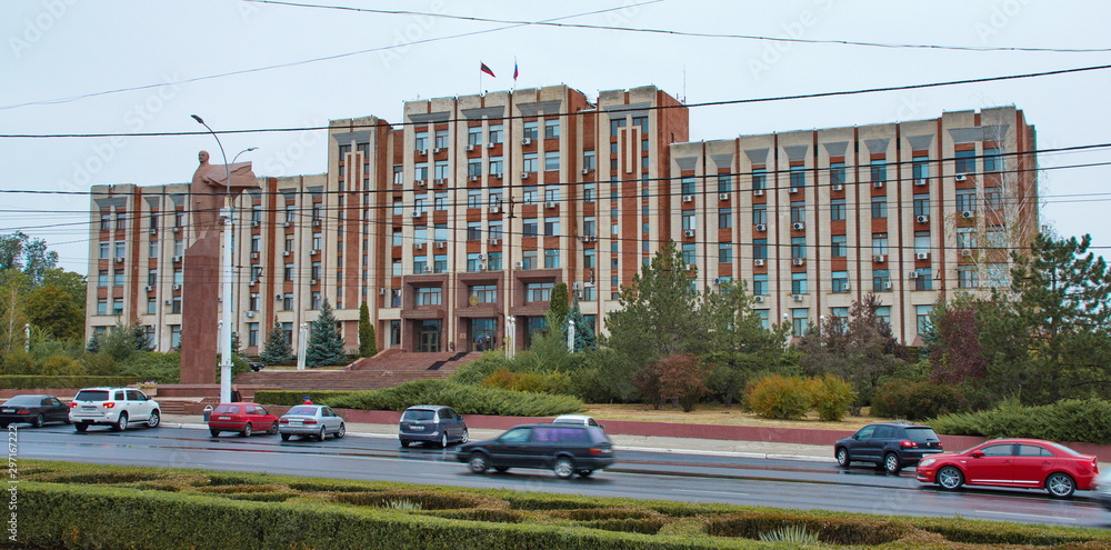 Regierungssitz des nicht anerkannten Staates Transnistrien in Tirasapol