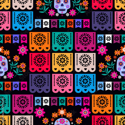 Skull pattern8