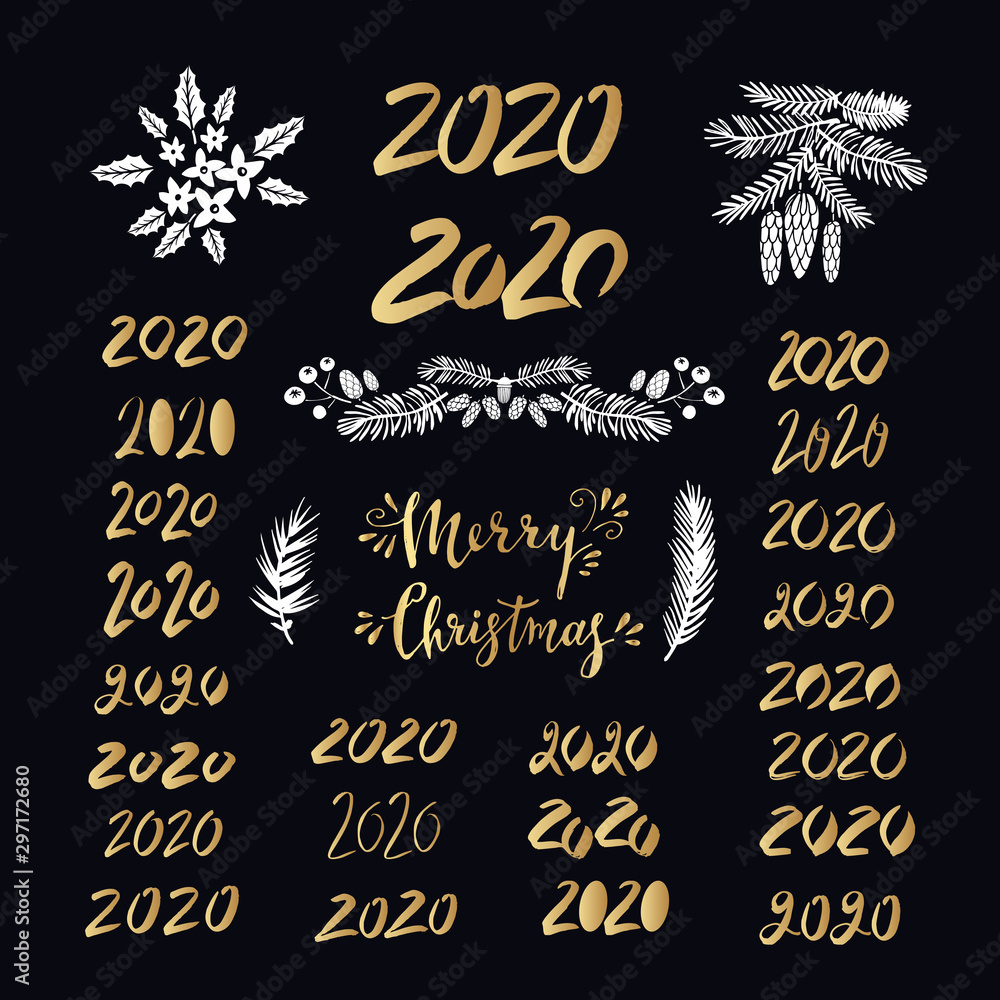 2020 set doodle elements1 2020 set doodle elements1