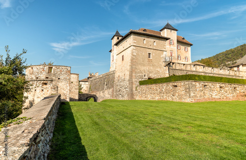 Castel Thun, gothic, medieval hilltop castle, Vigo di Ton, province of Trento, Italy