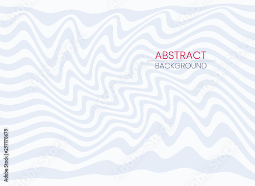 flat vector image, abstract background of wavy and swirling lines in white