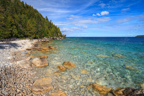 Valokuvatapetti View Of Lake Huron From Flowerpot Island