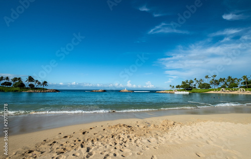 tropical beach and sea