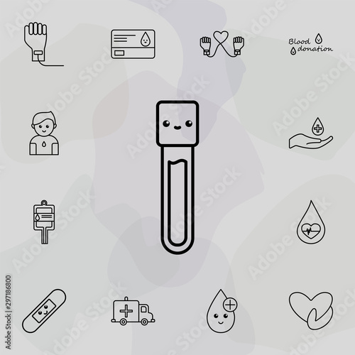 Blood simple icon. Universal set of Blood donation for website design and development, app development