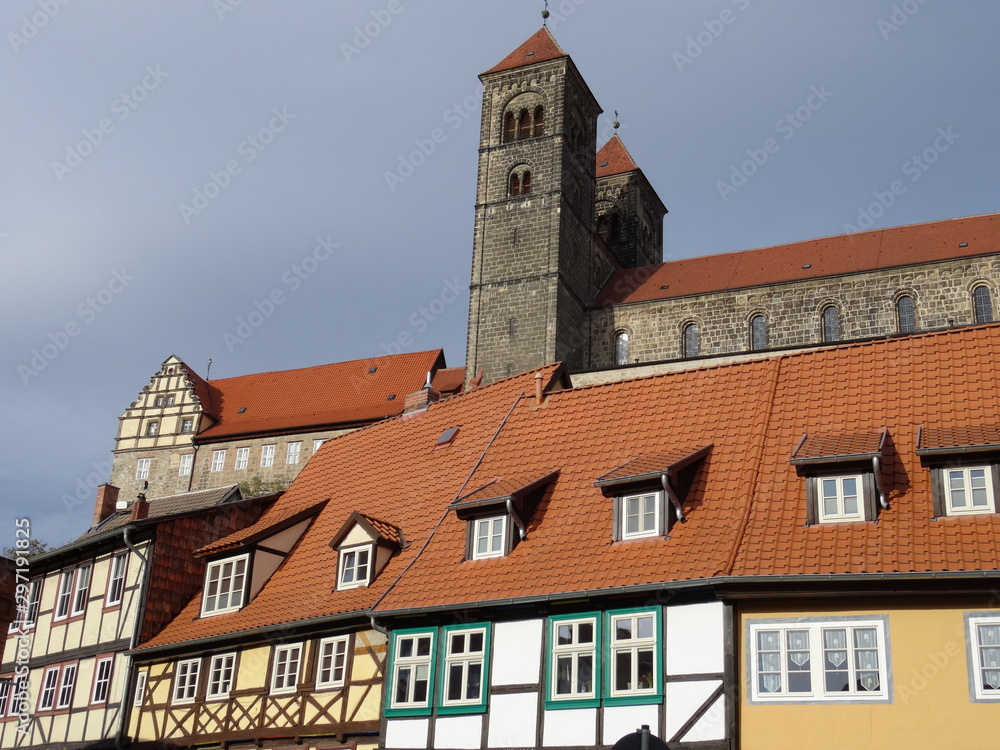 Schloss und Kirche in Quedlinburg
