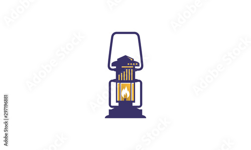 lantern logo Vectors Royalty design inspiration