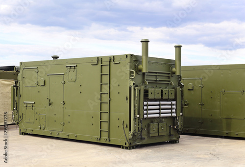 Army field  power station
