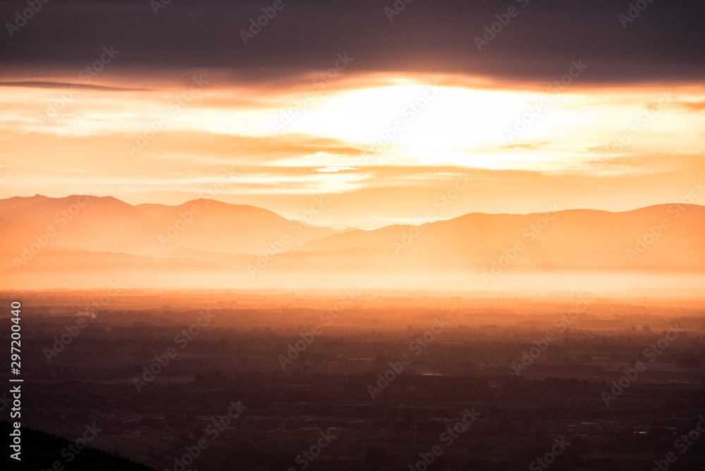 Hills Golden Hour Sunset