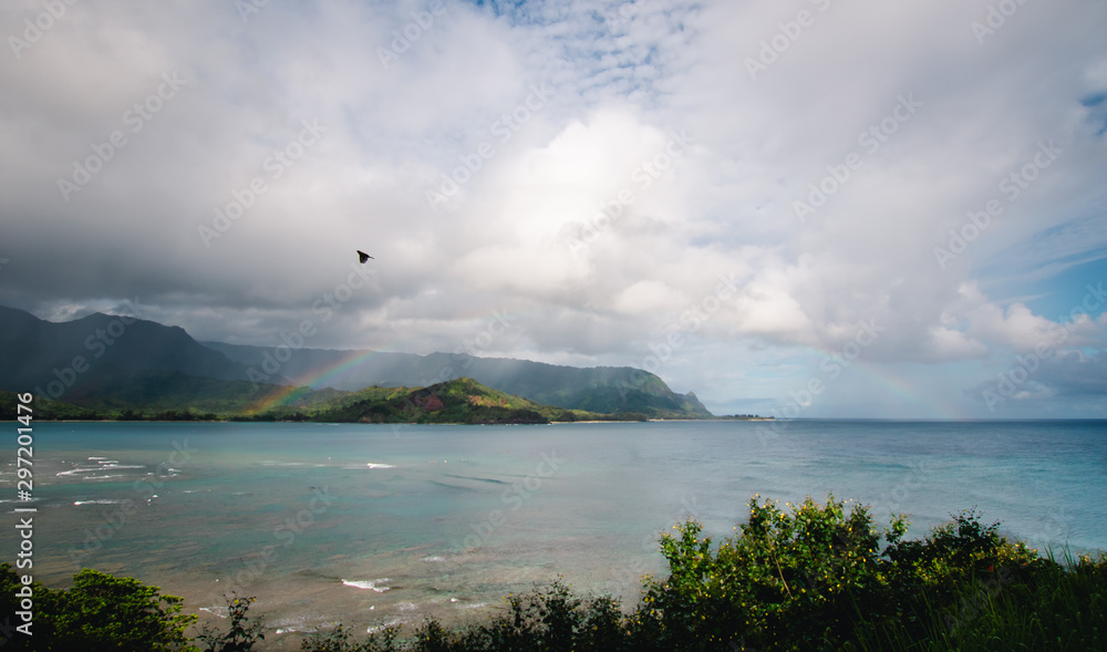 Kauai Rainbow Hanalei Bay