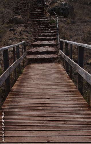 Escalera de madera  © Jorge