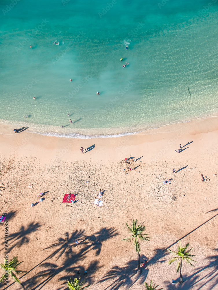 Waikiki Beach Overhead
