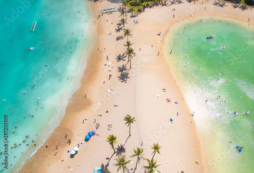 Hawaii Beach Aerial