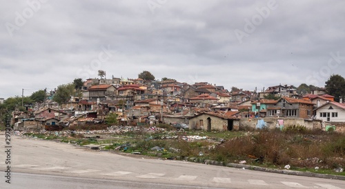 Slum in Varna Bulgaria © inspi