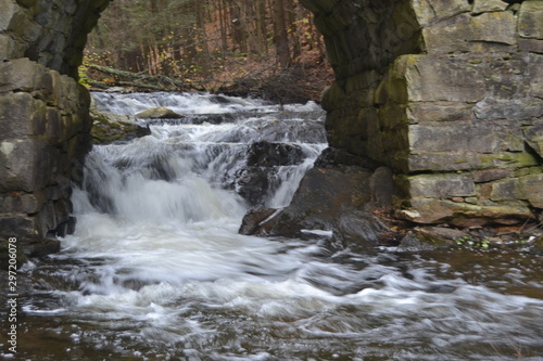 waterfall in forest