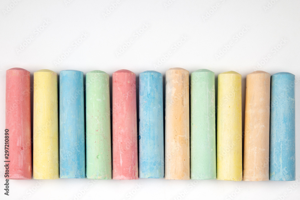 Naklejka premium Street Chalk