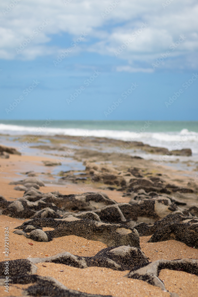 Praia de Galinhos-RN, Brasil. Nordeste Brasileiro. Costa Norte do estado do Rio Grande do Norte. Praia de Galinhos-RN, Brasil. Nordeste Brasileiro. Costa Norte do estado do Rio Grande do Norte.