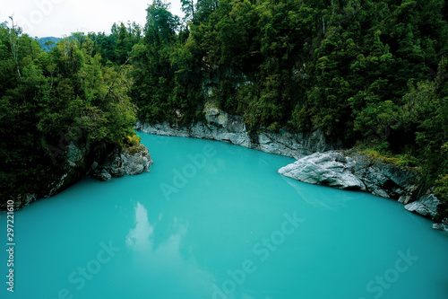 New Zealand Tourism Hokitika Gorge wide landscape