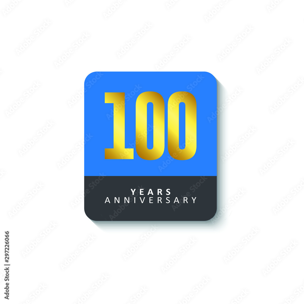 100 Year Anniversary Vector Template Design Illustration 100 Year Anniversary Vector Template Design Illustration