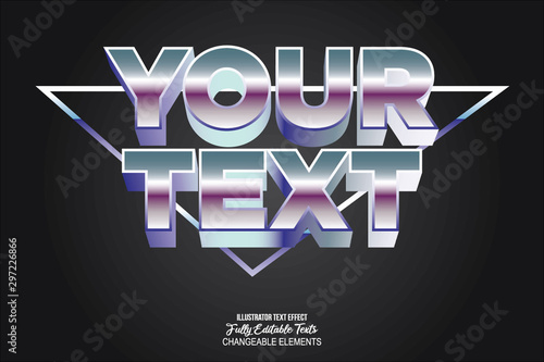 colorful gradient modern art font, with 3D effect, cool hype logotype brand design