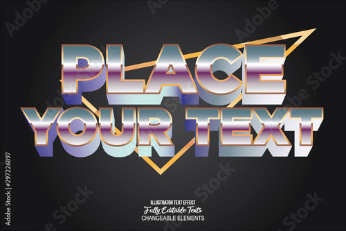 colorful gradient modern art font, with 3D effect, cool hype logotype brand design