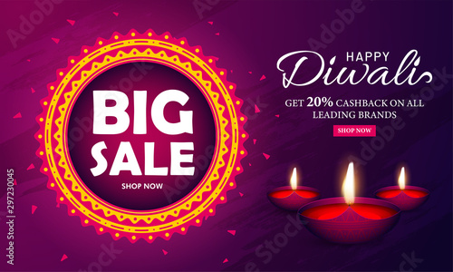Big Diwali sale on exclusive offer get upto 20% cashback on all leading brands in this diwali season shop now. Happy Diwali.