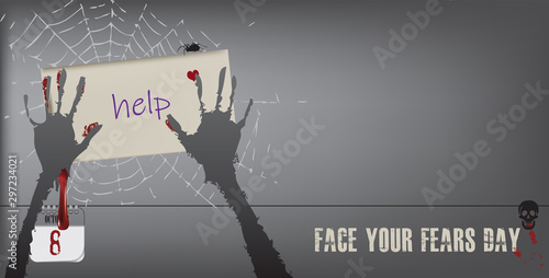 Postcard Face Your Fears Day