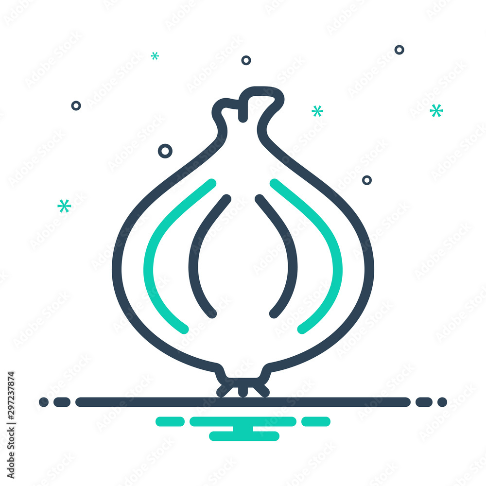 mix icon for onion mix icon for onion
