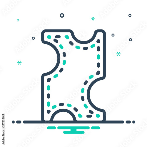 mix icon for leather 
