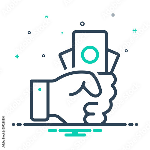 mix icon for fee payment