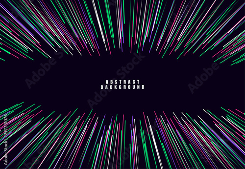 Lines composed of glowing backgrounds, abstract vector background
