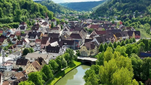 Sulz am Neckar von oben