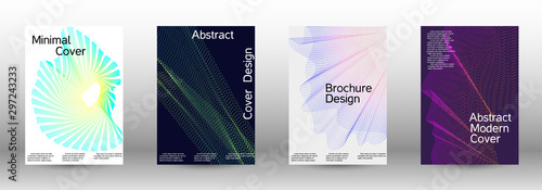 Cover design template set 