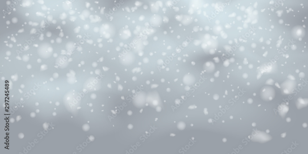 Snowflakes, snowfall. Snowflakes, snowfall.