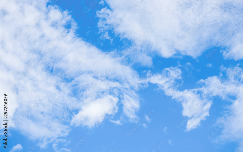 White clouds on the sky background. White clouds on the sky background.