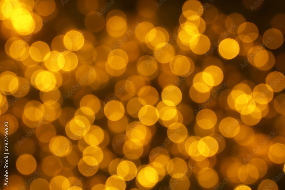 Blurred view of Christmas lights as background Blurred view of Christmas lights as background