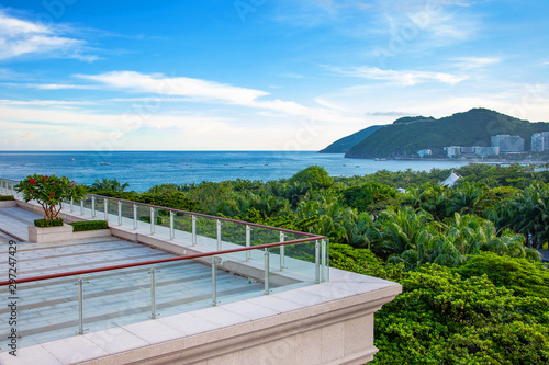 Sanya Hainan China luxury resort daylight landscape