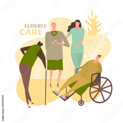 Resting seniors image