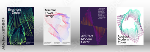 Cover design template set 