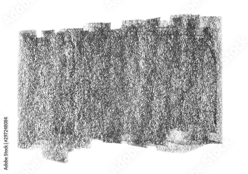 Fotografie Hand drawn pencil hatching on white background