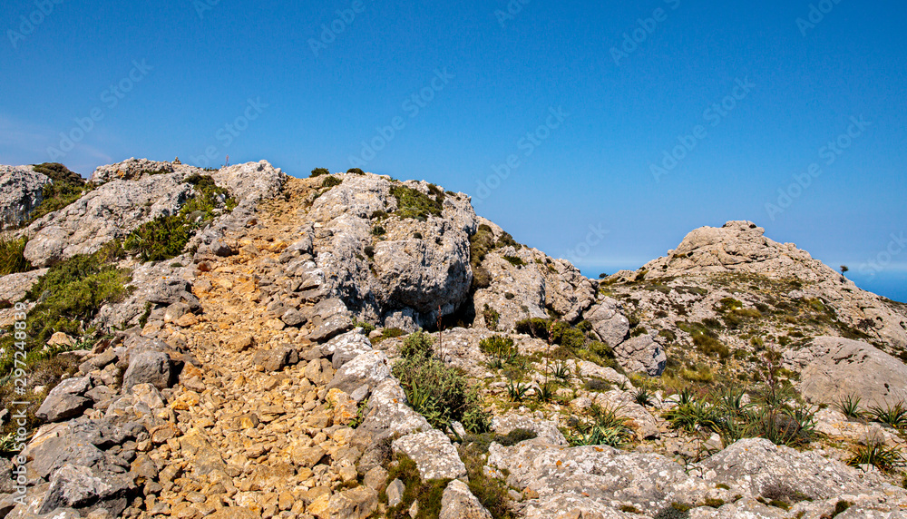 Puig des Caragol Sierra de Trmunatan, Mallorca Puig des Caragol Sierra de Trmunatan, Mallorca