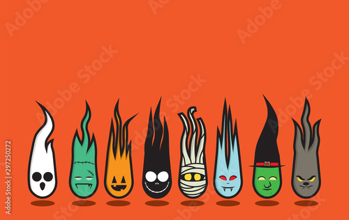 Halloween Monster Set