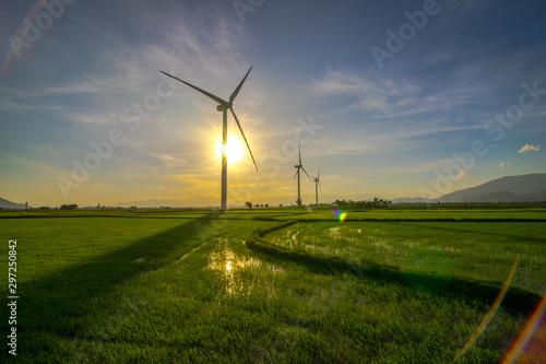 wind power in Binh thuan, vietnam