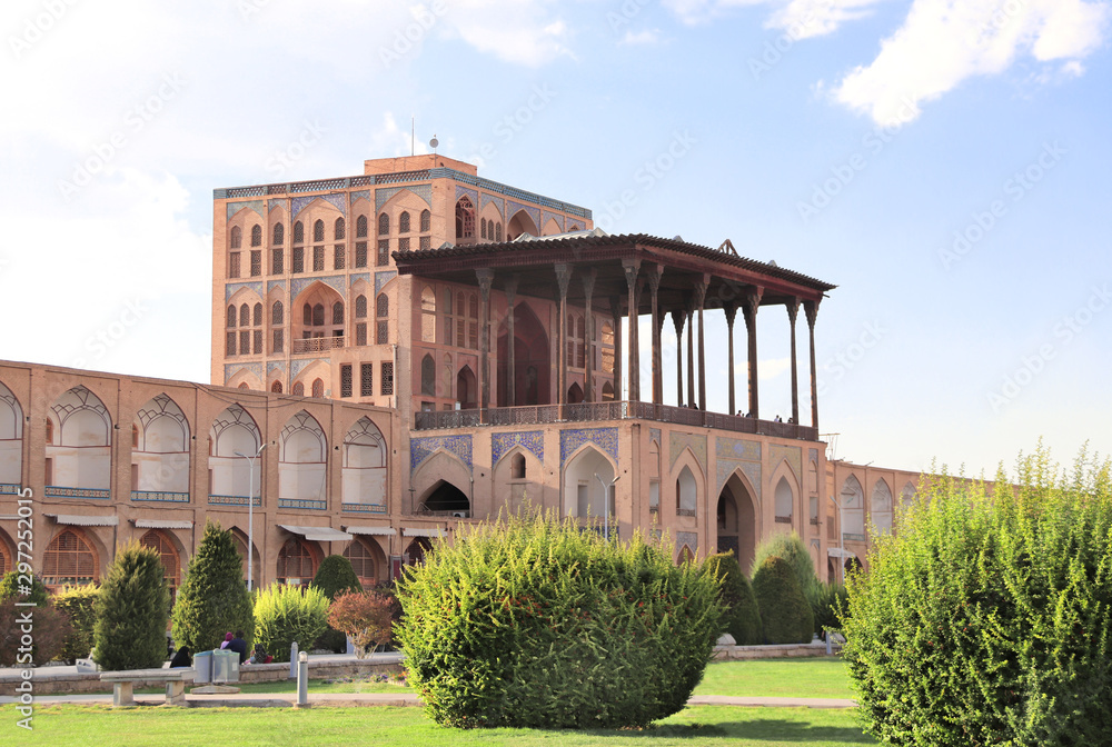 Ali Qapu Palace in Naqsh-e Jahan Square, Isfahan, Iran
