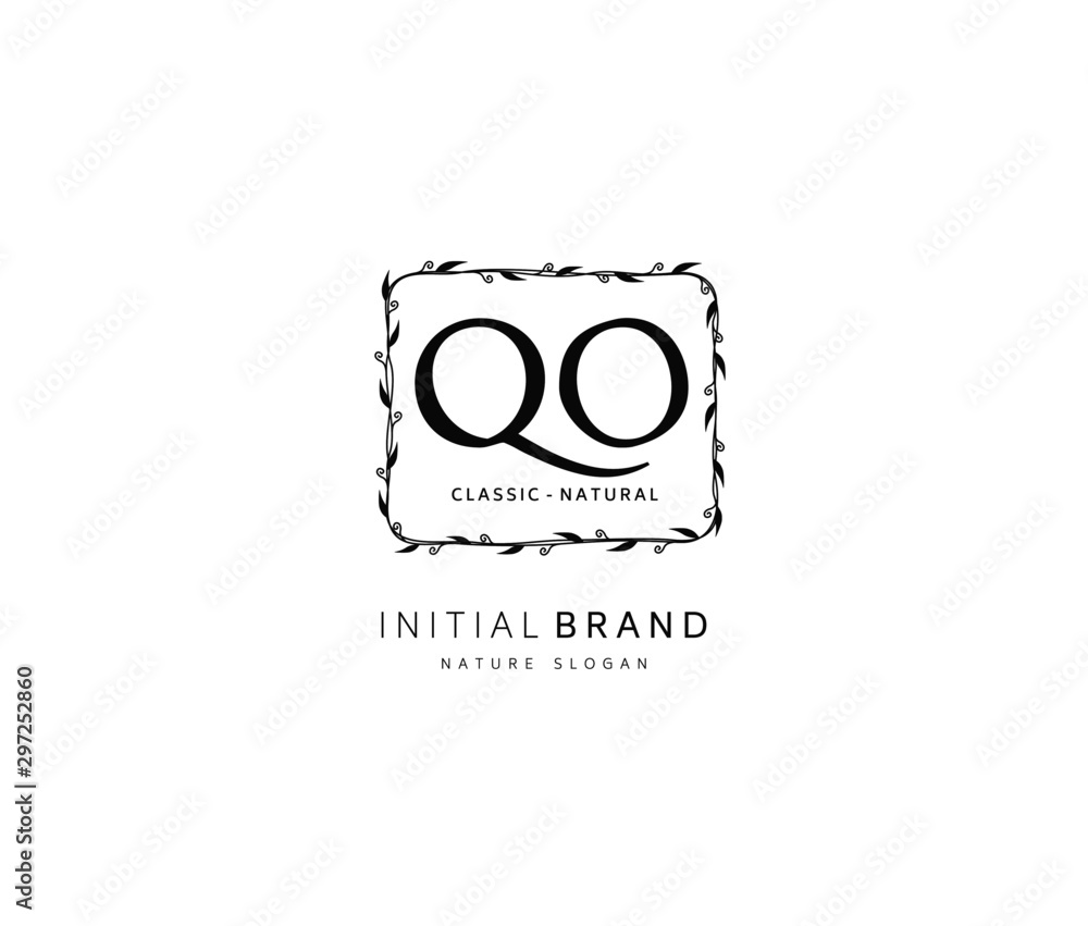 Q O QO Beauty vector initial logo, handwriting logo of initial signature, wedding, fashion, jewerly, boutique, floral and botanical with creative template for any company or business. Q O QO Beauty vector initial logo, handwriting logo of initial signature, wedding, fashion, jewerly, boutique, floral and botanical with creative template for any company or business.