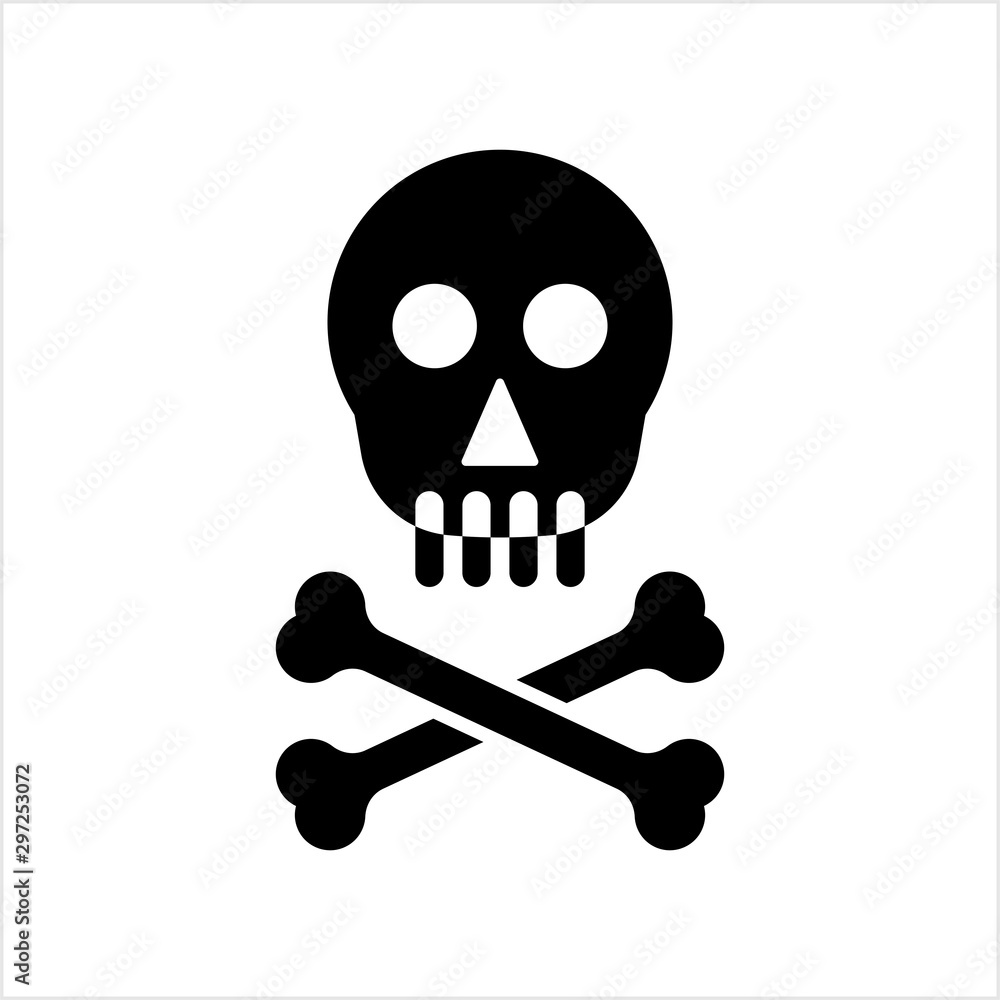 Skull And Crossbones Icon, Skull, Cross Bones Skull And Crossbones Icon, Skull, Cross Bones