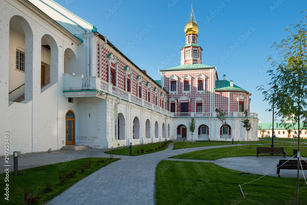 Church of the Nativity in the Resurrection New Jerusalem Monastery in Istra, Moscow Region