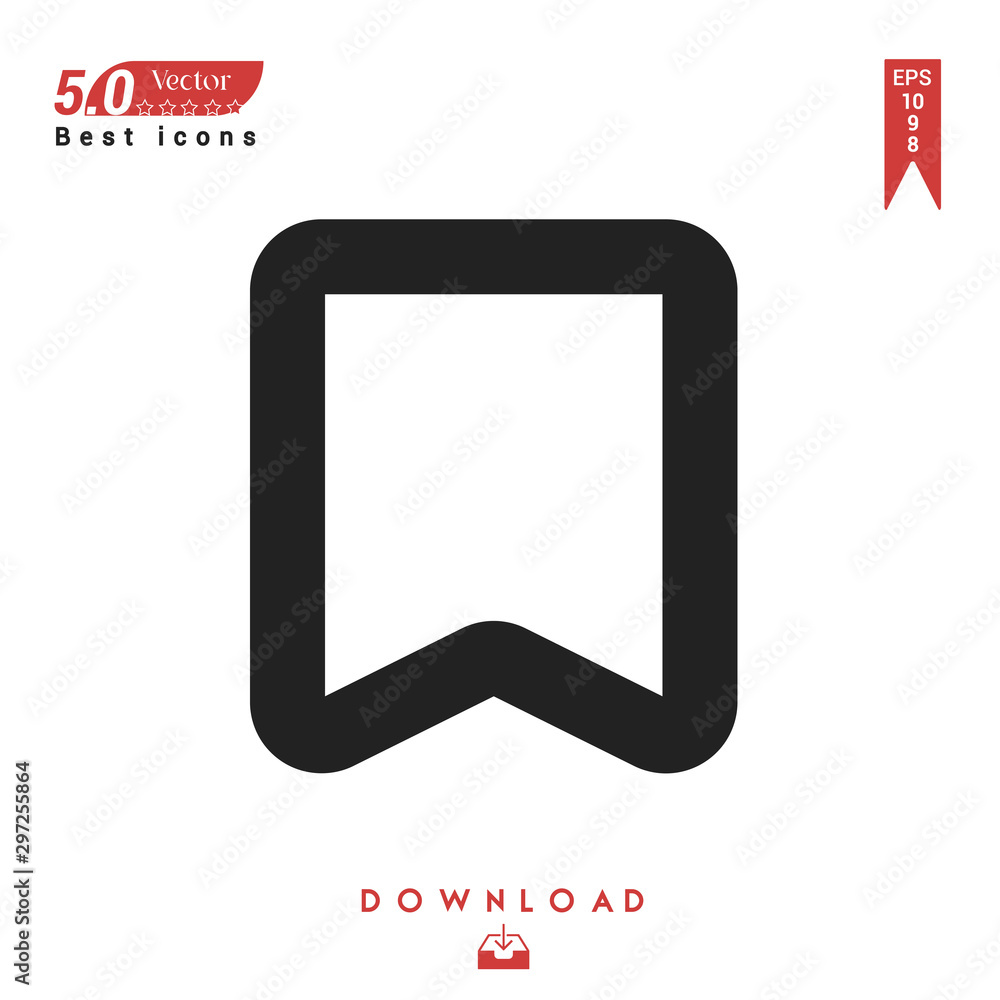 black empty-label icon vector isolated on white background 