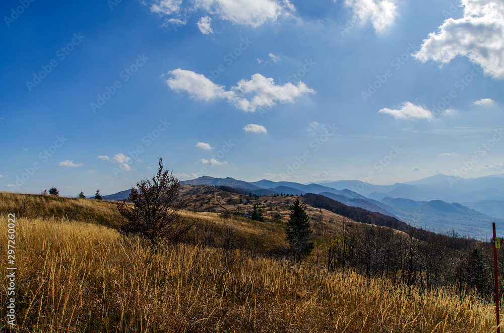 Bieszczadzkie jesienne panoramy Bieszczadzkie jesienne panoramy