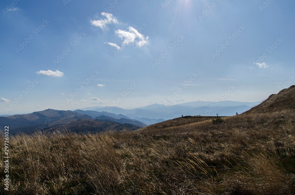 Z rozypańca na ukraińską stronę bieszczady